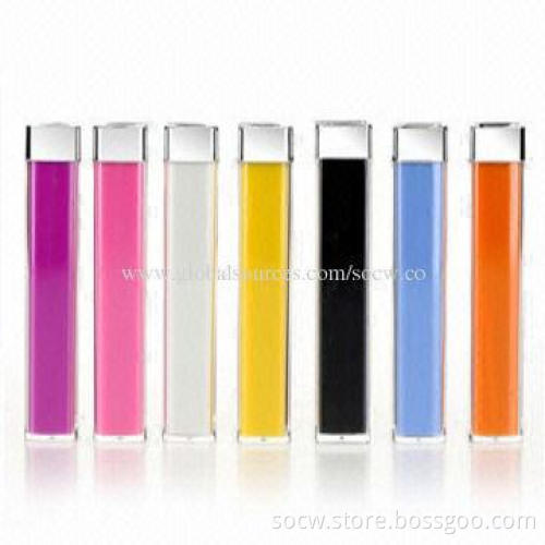 Professional manufacturer of power banks with capacity of 2600mAh and best choice for gifts